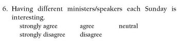 Attitude, interests, opinions statements