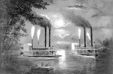 Mississippi and Missouri Rivers